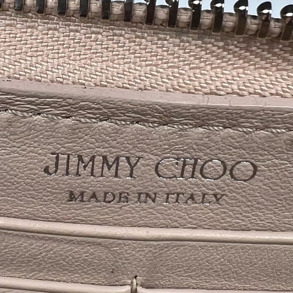 Jimmy Choo Long Zip Around Wallet - Picture 8 of 9
